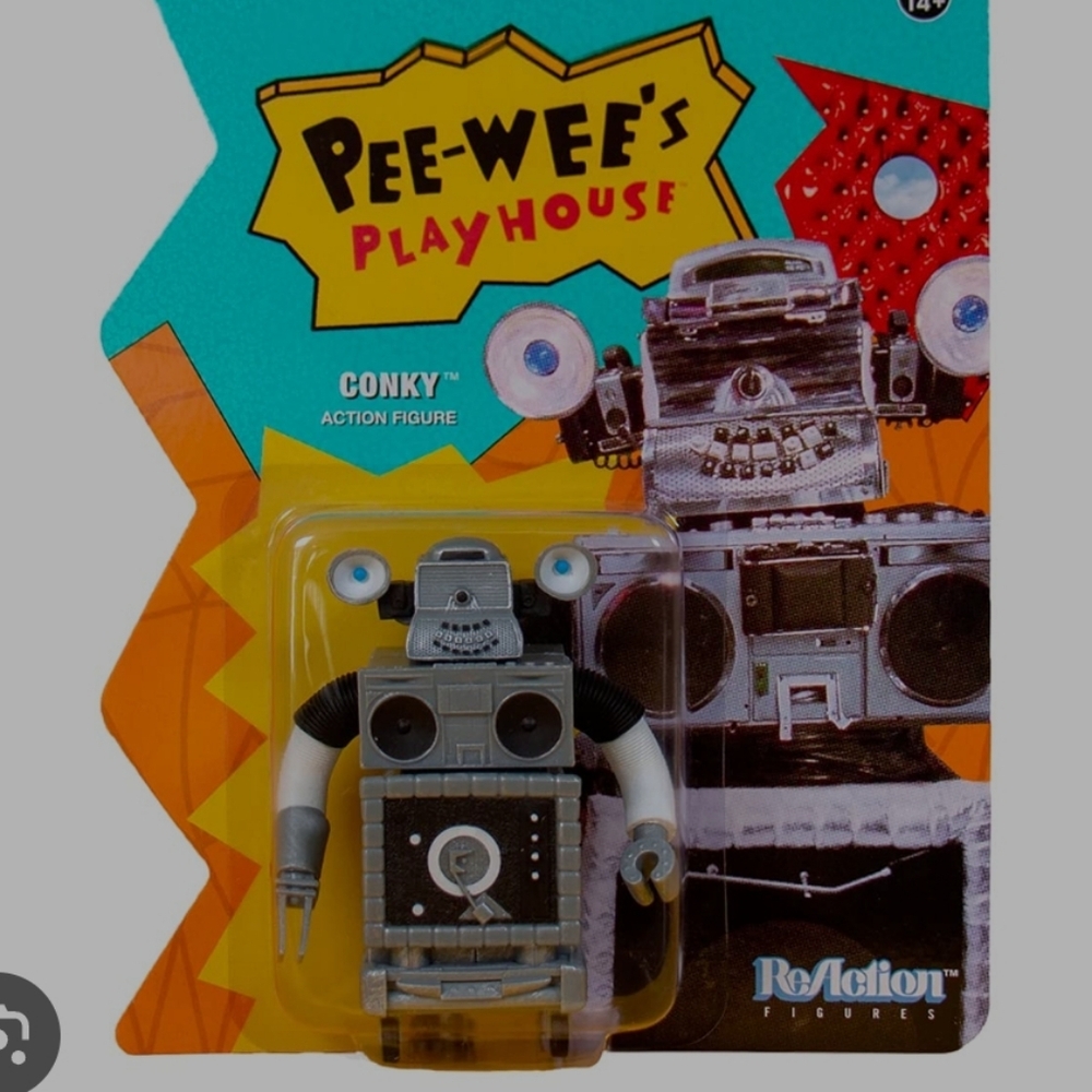 Super 7 Pee Wees Playhouse CONKY Reaction Figure